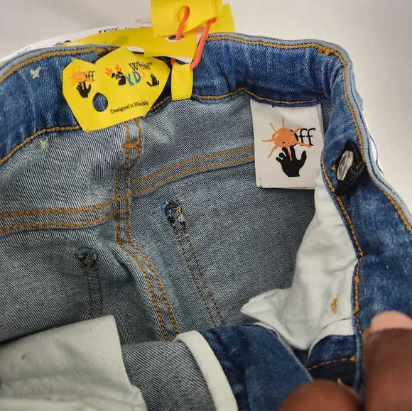 Kid Off-white jeans